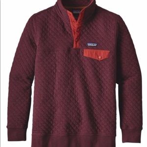 Patagonia cotton quilt snap-t pullover XS